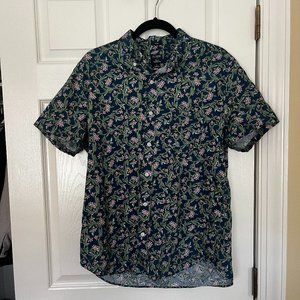 NWT J Crew Slim Fit Short Sleeve Button Down Shirt